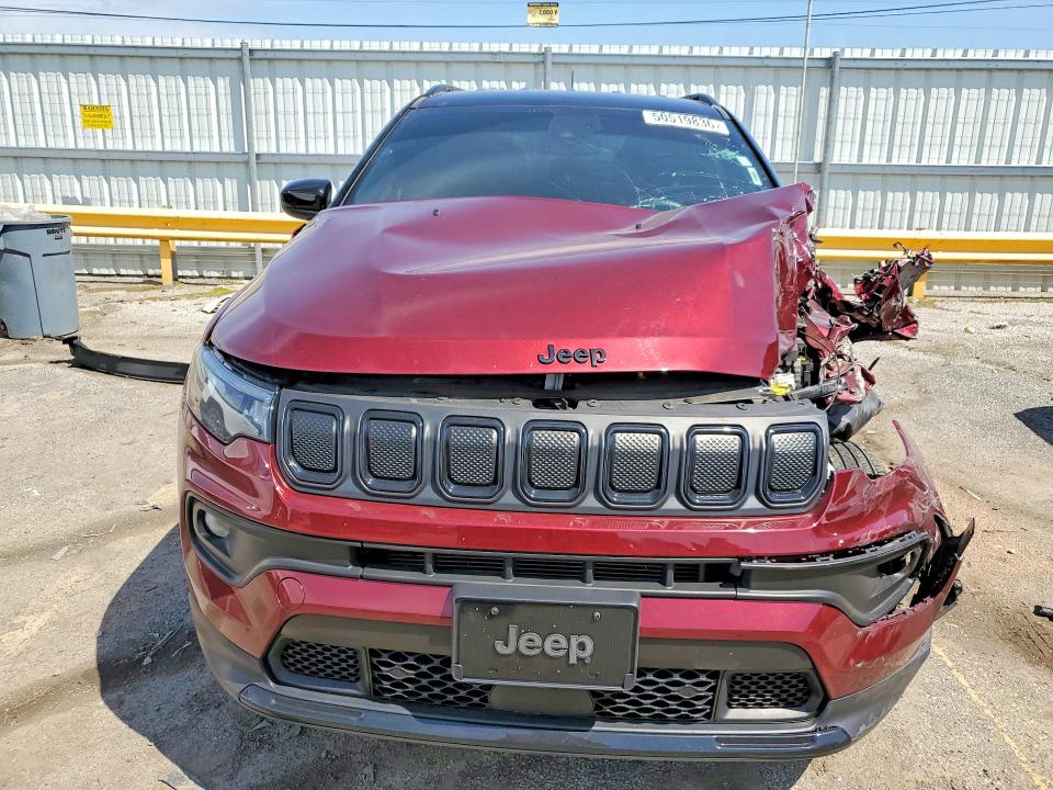50519836 :رقم المزاد ، 3C4NJDBB5NT165951 vin ، 2022 Jeep Compass مزاد بيع