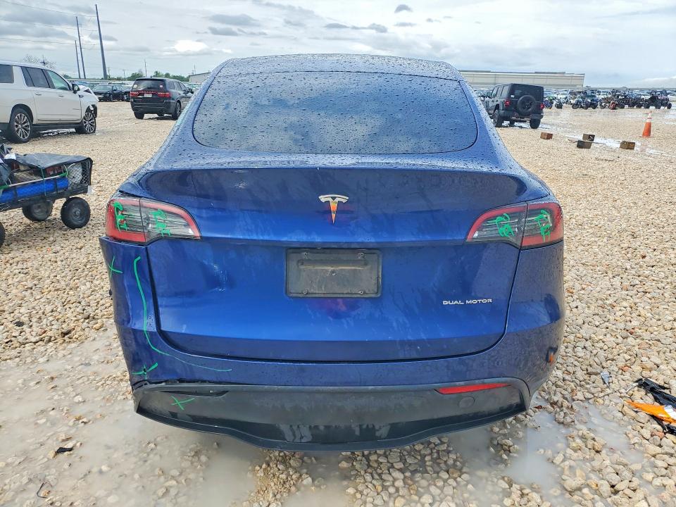 2022 Tesla Model Y მანქანა იყიდება აუქციონზე, vin: 7SAYGAEE6NF393362, აუქციონის ნომერი: 48595176