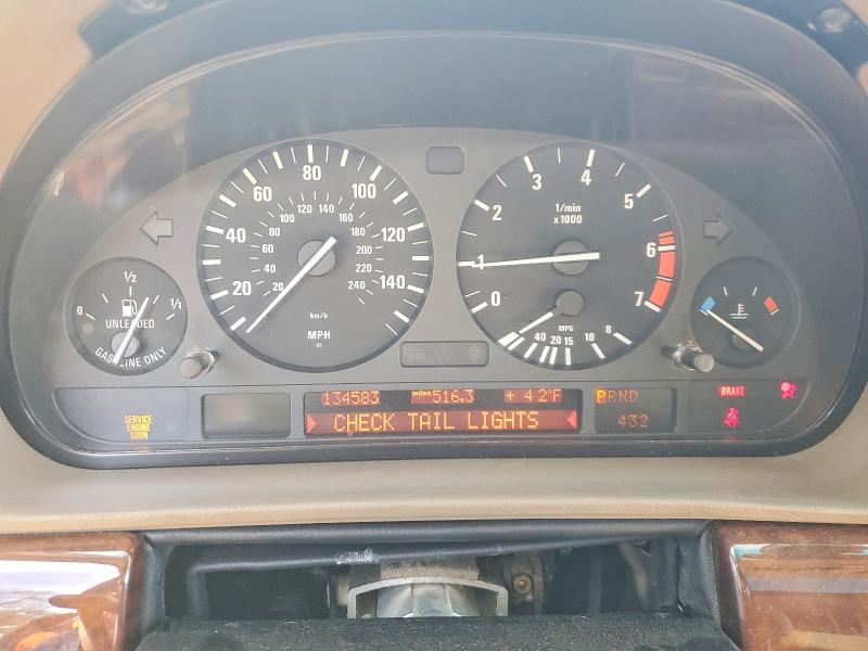 Продажа на аукционе авто 2001 Bmw 740, vin: WBAGH83481DP23753, номер лота: 50682606