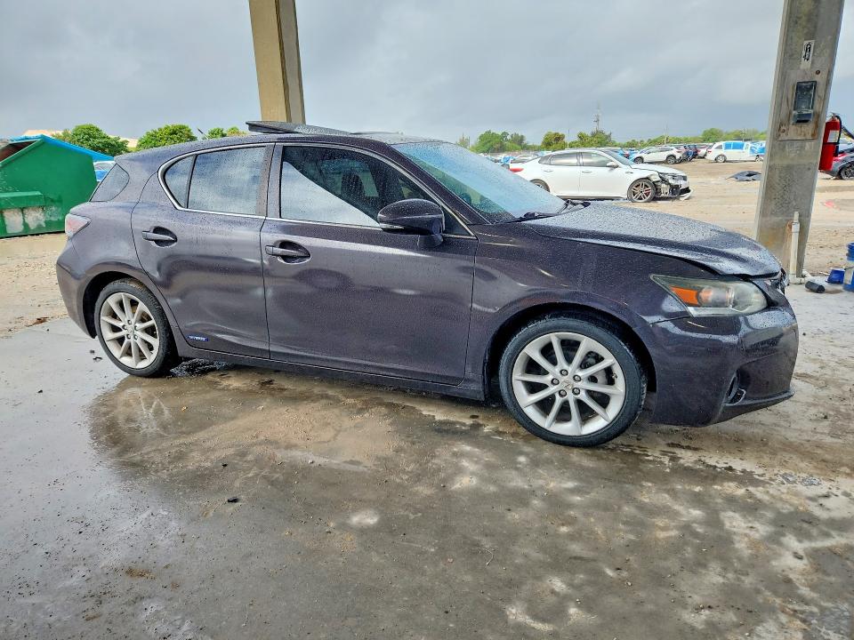 2012 Lexus Ct 200h მანქანა იყიდება აუქციონზე, vin: JTHKD5BH8C2080863, აუქციონის ნომერი: 48677436