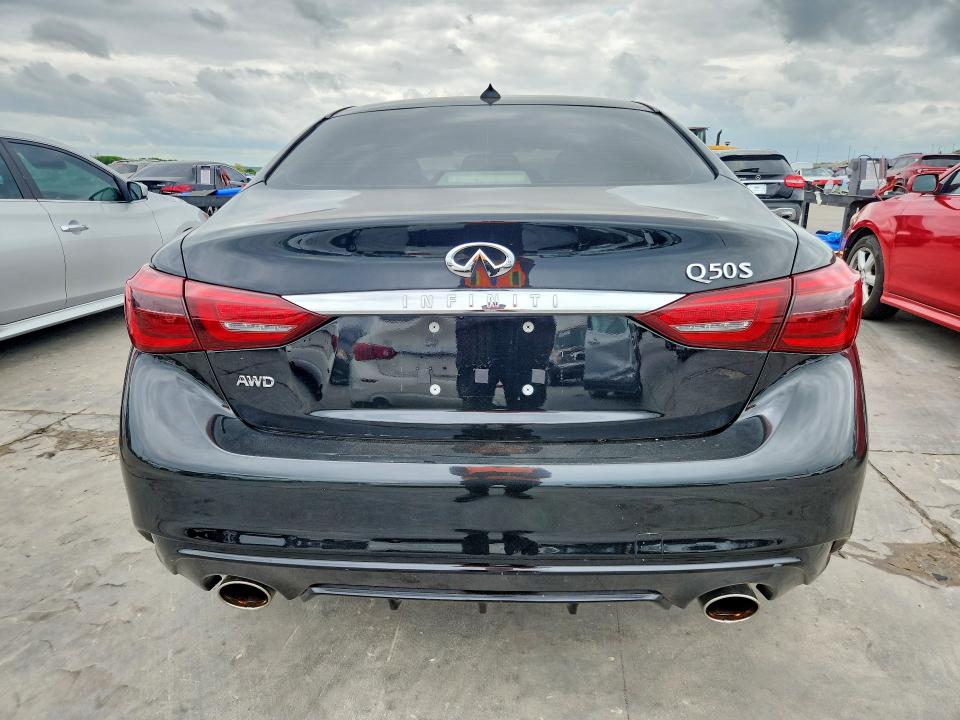2018 Infiniti Q50 მანქანა იყიდება აუქციონზე, vin: JN1EV7AR2JM433538, აუქციონის ნომერი: 48532786