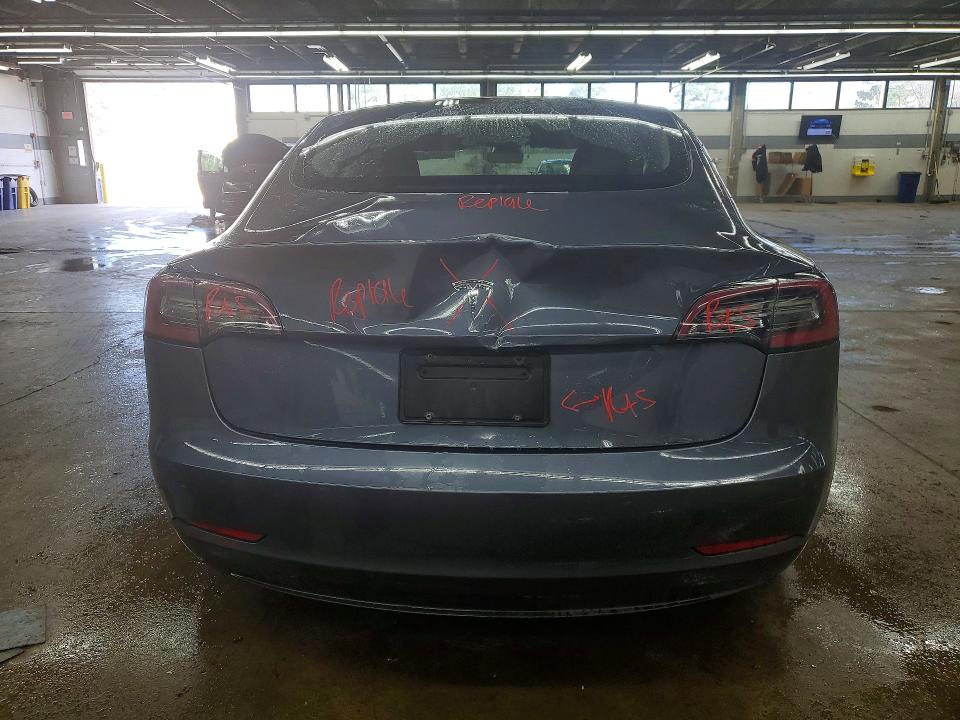2022 Tesla Model 3 მანქანა იყიდება აუქციონზე, vin: 5YJ3E1EAXNF287510, აუქციონის ნომერი: 50058846