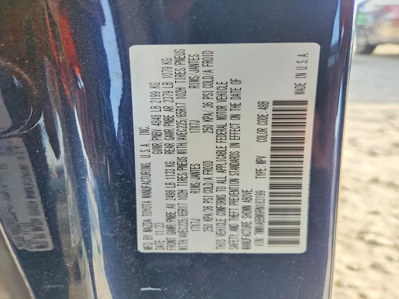 48927906 :رقم المزاد ، 7MMVABBM9RN183199 vin ، 2024 Mazda Cx-50 مزاد بيع