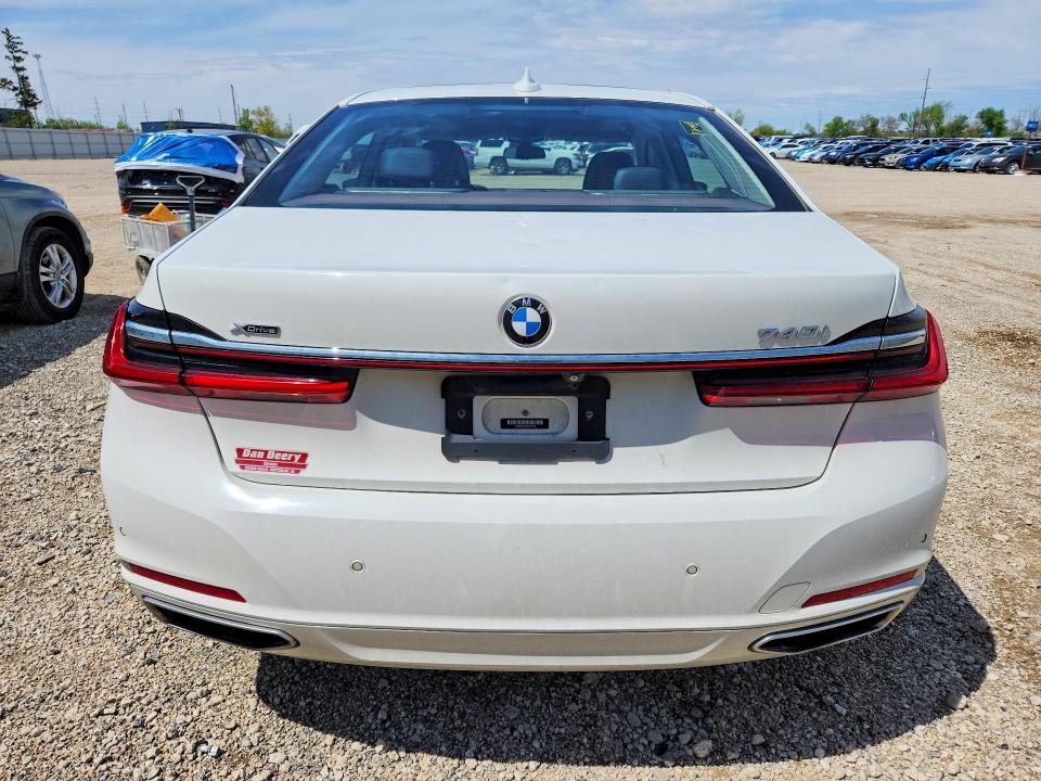 2020 Bmw 740 მანქანა იყიდება აუქციონზე, vin: WBA7T4C07LGF97412, აუქციონის ნომერი: 51462606