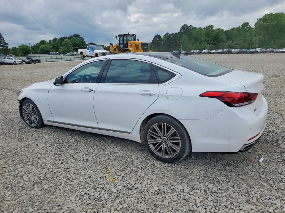 2018 Genesis G80 მანქანა იყიდება აუქციონზე, vin: KMHGN4JE6JU227409, აუქციონის ნომერი: 51210906
