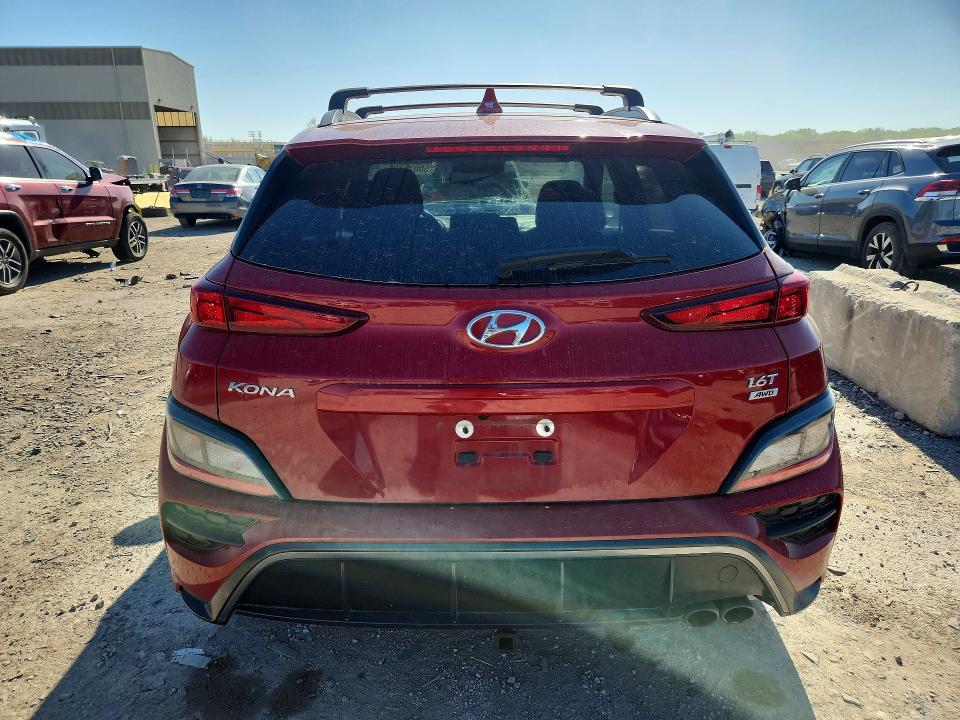 50075736 :رقم المزاد ، KM8K3CA34NU830972 vin ، 2022 Hyundai Kona مزاد بيع