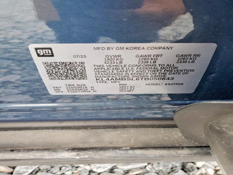 Продажа на аукционе авто 2026 Buick Encore Gx, vin: KL4AMBSL6TB050643, номер лота: 49302276