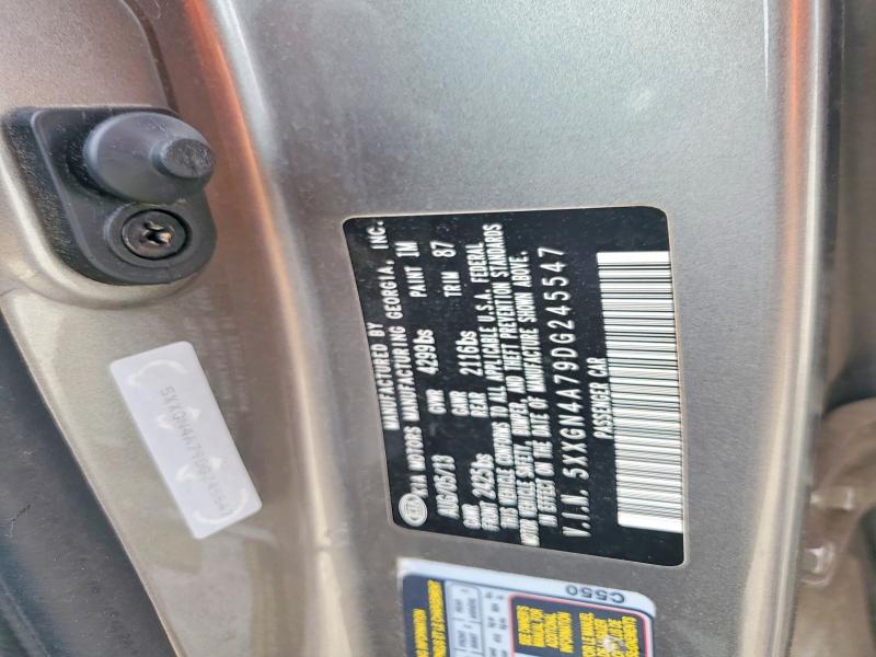 2013 Kia Optima მანქანა იყიდება აუქციონზე, vin: 5XXGN4A79DG245547, აუქციონის ნომერი: 51855146