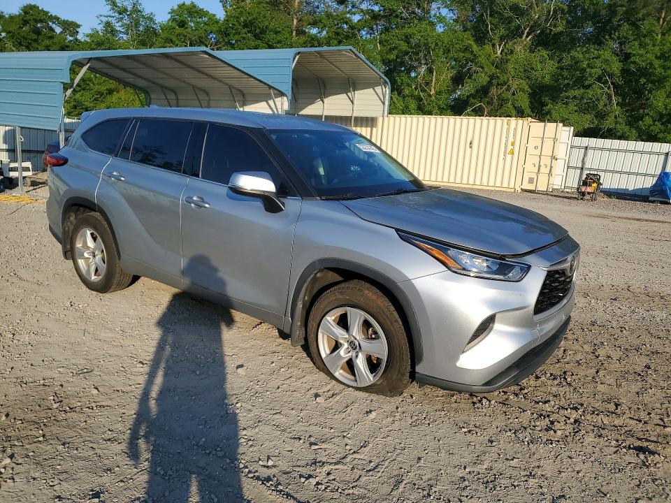 2020 Toyota Highlander მანქანა იყიდება აუქციონზე, vin: 5TDCZRAH7LS509595, აუქციონის ნომერი: 50234146