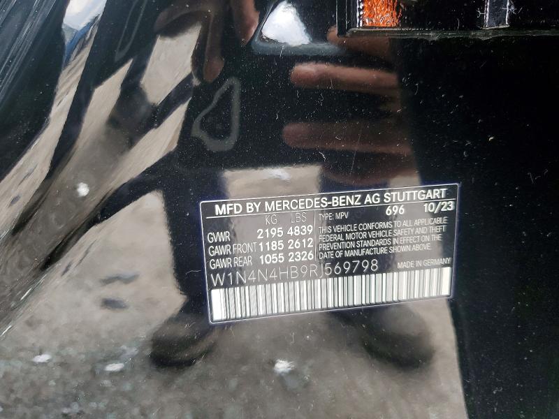51092806 :رقم المزاد ، W1N4N4HB9RJ569798 vin ، 2024 Mercedes-benz Gla مزاد بيع