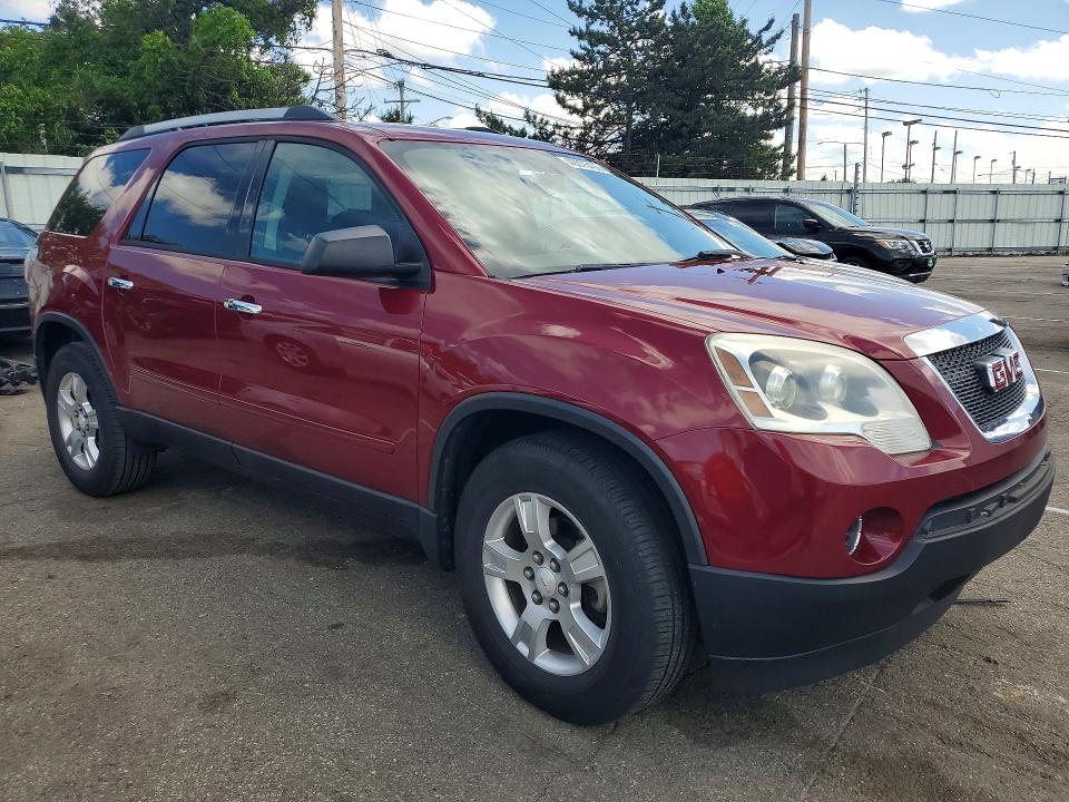 Aukcja sprzedaży 2011 Gmc Acadia, vin: 1GKKRNEDXBJ158435, numer aukcji: 49375406