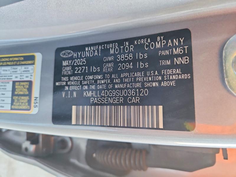 Продажа на аукционе авто 2025 Hyundai Elantra, vin: KMHLL4DG9SU036120, номер лота: 51064876