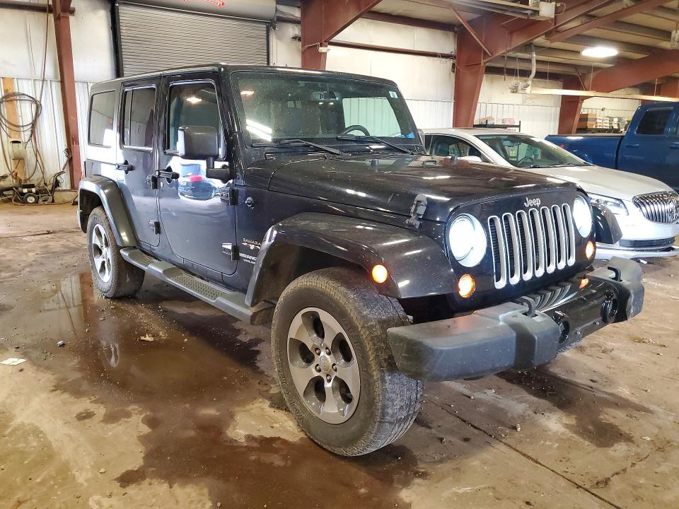Продажа на аукционе авто 2017 Jeep Wrangler Unlimited, vin: 1C4BJWEG8HL600273, номер лота: 48738646