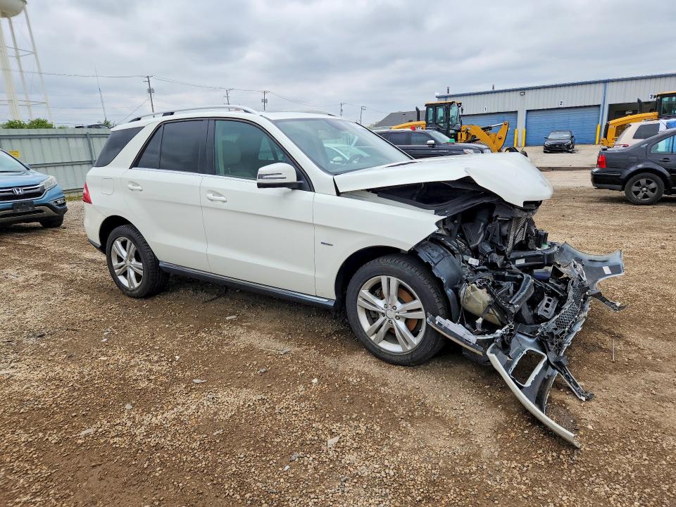 50749566 :رقم المزاد ، 4JGDA2EB7CA000978 vin ، 2012 Mercedes-benz Ml مزاد بيع