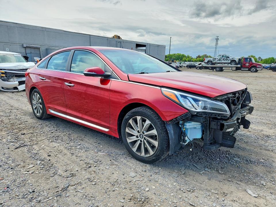2017 Hyundai Sonata მანქანა იყიდება აუქციონზე, vin: 5NPE34AF8HH443549, აუქციონის ნომერი: 51085336