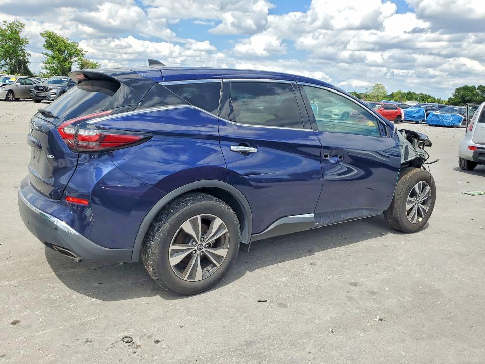 2023 Nissan Murano მანქანა იყიდება აუქციონზე, vin: 5N1AZ2AS8PC126052, აუქციონის ნომერი: 51053916