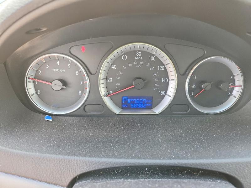 2009 Hyundai Sonata მანქანა იყიდება აუქციონზე, vin: 5NPET46C39H522126, აუქციონის ნომერი: 48982796