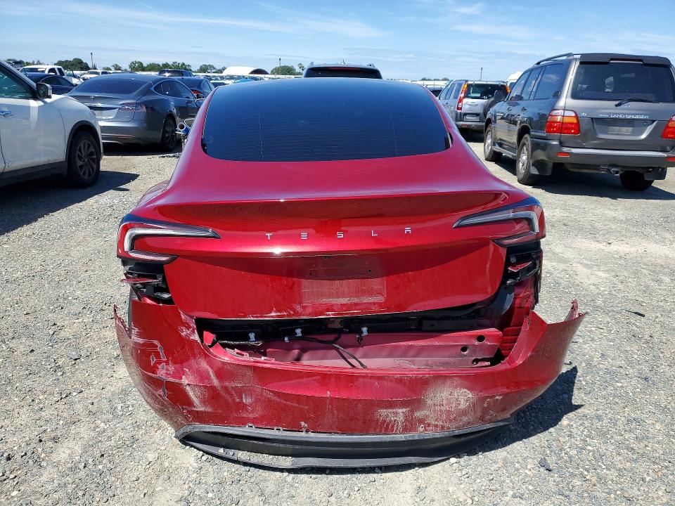 Продажа на аукционе авто 2024 Tesla Model 3, vin: 5YJ3E1EA0RF730060, номер лота: 49513506