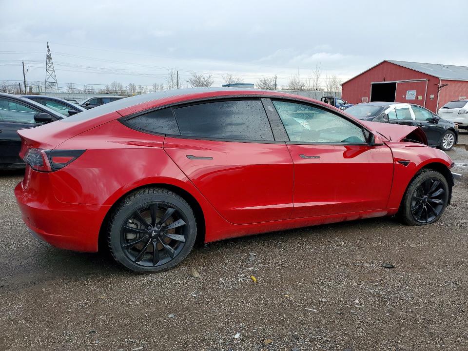 49113246 :رقم المزاد ، LRW3E1FA0PC900004 vin ، 2023 Tesla Model 3 مزاد بيع