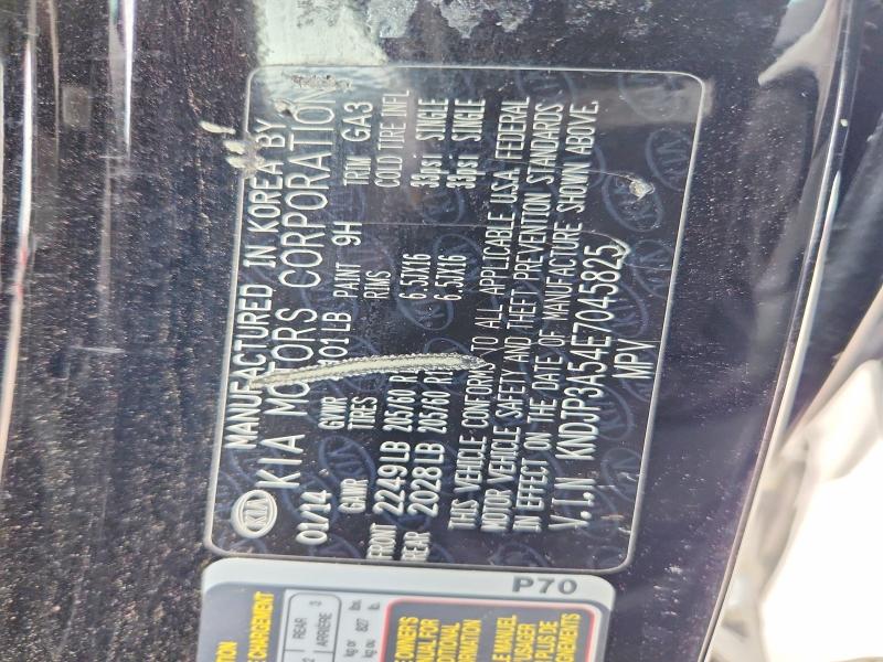 Aukcja sprzedaży 2014 Kia Soul, vin: KNDJP3A54E7045825, numer aukcji: 51201436