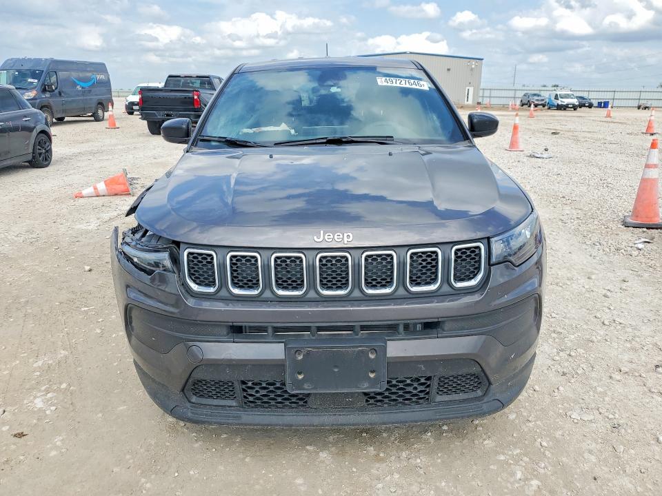 2023 Jeep Compass მანქანა იყიდება აუქციონზე, vin: 3C4NJDAN7PT570272, აუქციონის ნომერი: 49727646