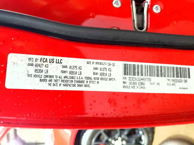 Aukcja sprzedaży 2017 Dodge Charger, vin: 2C3CDXJG2HH507256, numer aukcji: 48475966