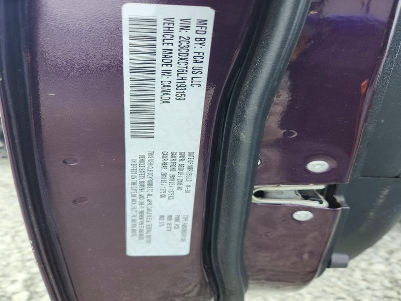 Продаж на аукціоні авто 2020 Dodge Charger, vin: 2C3CDXCT6LH193159, номер лоту: 48037196