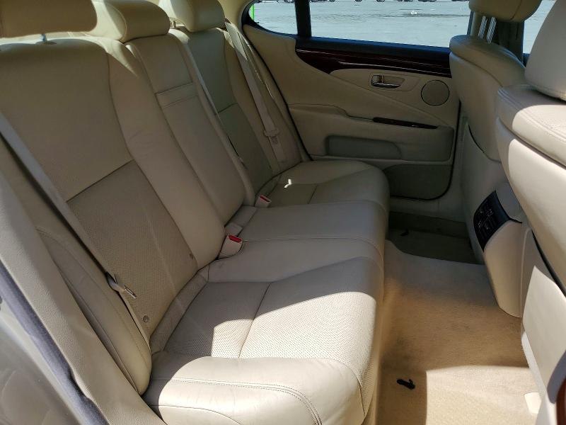 48801506 :رقم المزاد ، JTHBL5EF9A5101650 vin ، 2010 Lexus Ls 460 مزاد بيع