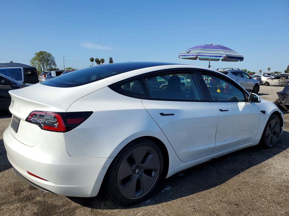 Продаж на аукціоні авто 2021 Tesla Model 3, vin: 5YJ3E1EA8MF867613, номер лоту: 51547036