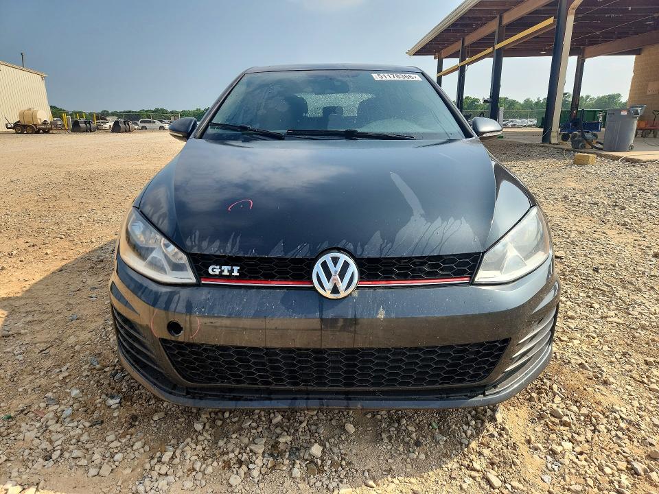 51178366 :رقم المزاد ، 3VW5T7AU6HM028740 vin ، 2017 Volkswagen Gti مزاد بيع