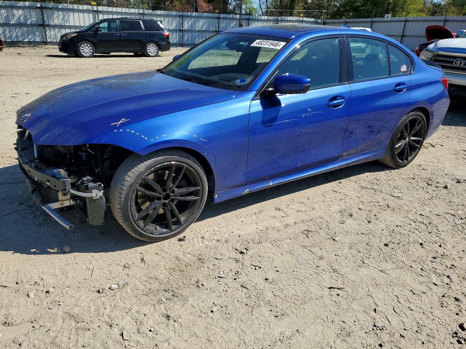 2020 Bmw 330xi მანქანა იყიდება აუქციონზე, vin: 3MW5R7J0XL8B13187, აუქციონის ნომერი: 48231946