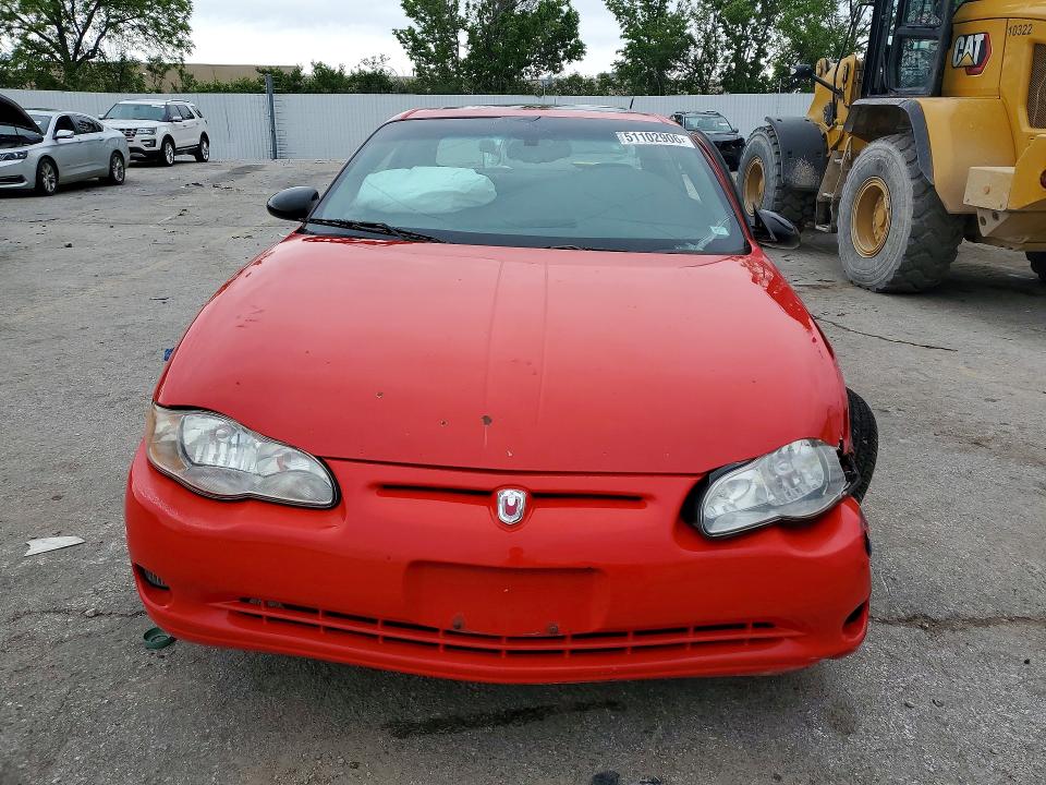 Продажа на аукционе авто 2001 Chevrolet Monte Carlo, vin: 2G1WX15K219291655, номер лота: 51102906