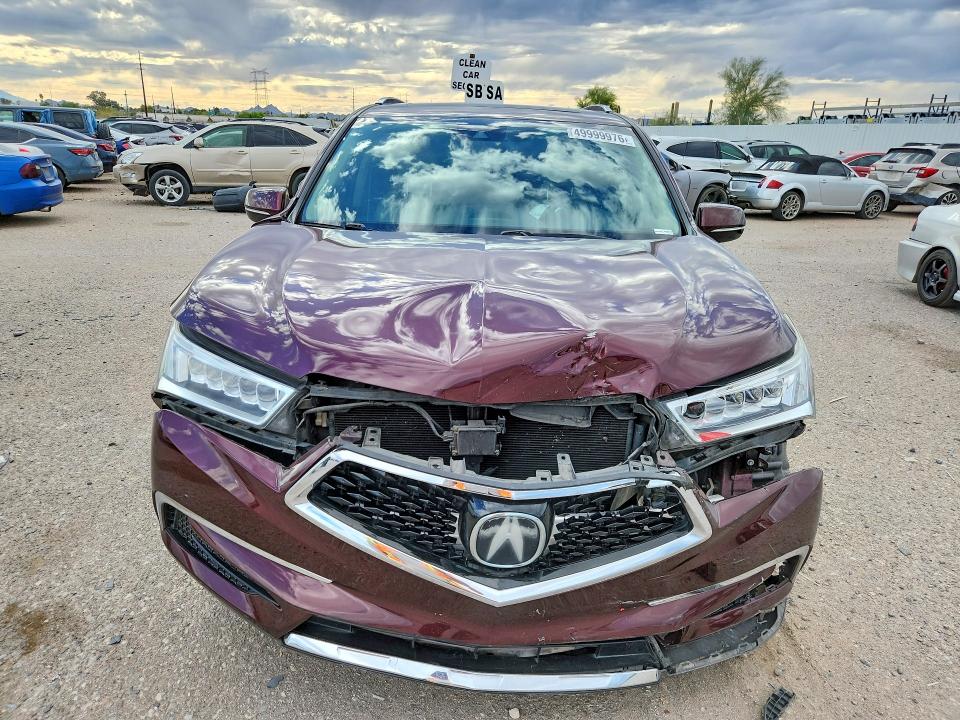 Продаж на аукціоні авто 2017 Acura Mdx, vin: 5FRYD3H51HB007642, номер лоту: 49999976