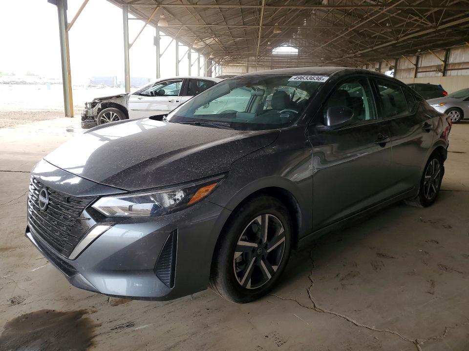 49633636 :رقم المزاد ، 3N1AB8CV8SY375344 vin ، 2025 Nissan Sentra مزاد بيع
