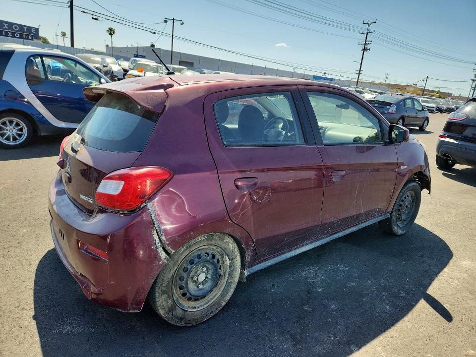 Aukcja sprzedaży 2019 Mitsubishi Mirage, vin: ML32A3HJ1KH000830, numer aukcji: 50669046