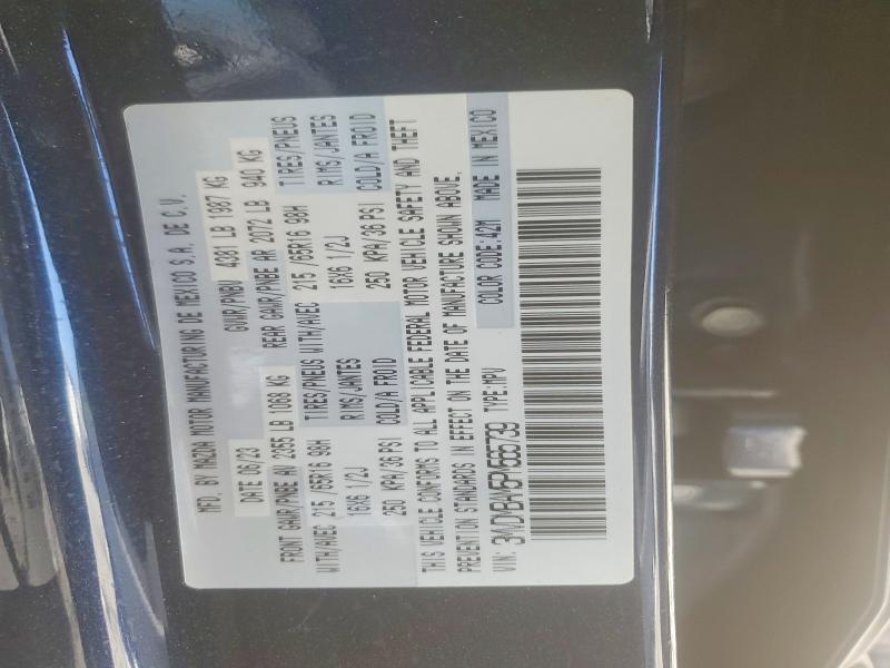 50122766 :رقم المزاد ، 3MVDMBAM5PM565739 vin ، 2023 Mazda Cx-30 مزاد بيع