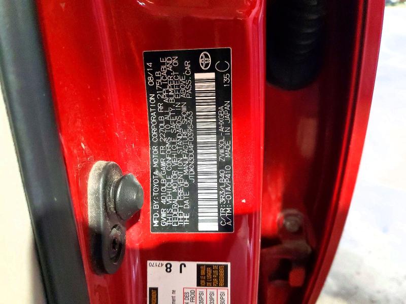 Продажа на аукционе авто 2015 Toyota Prius, vin: JTDKN3DU4F0395463, номер лота: 49992896