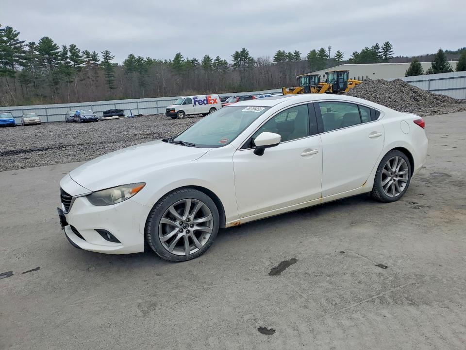 2014 Mazda 6 მანქანა იყიდება აუქციონზე, vin: JM1GJ1W67E1124586, აუქციონის ნომერი: 49786456