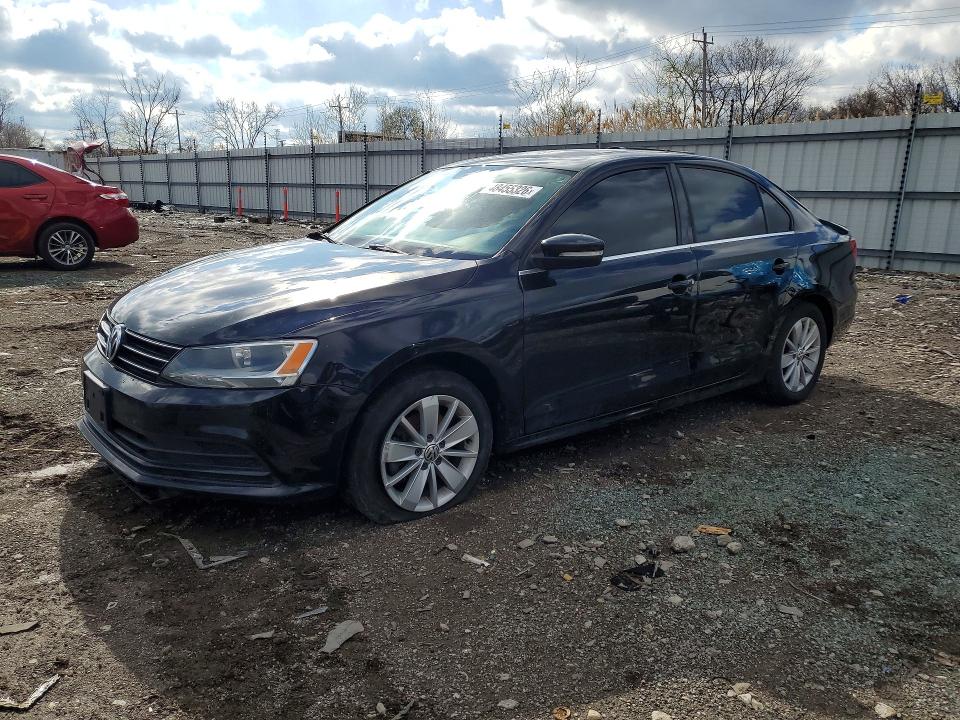 48455326 :رقم المزاد ، 3VWD07AJ8FM310594 vin ، 2015 Volkswagen Jetta مزاد بيع