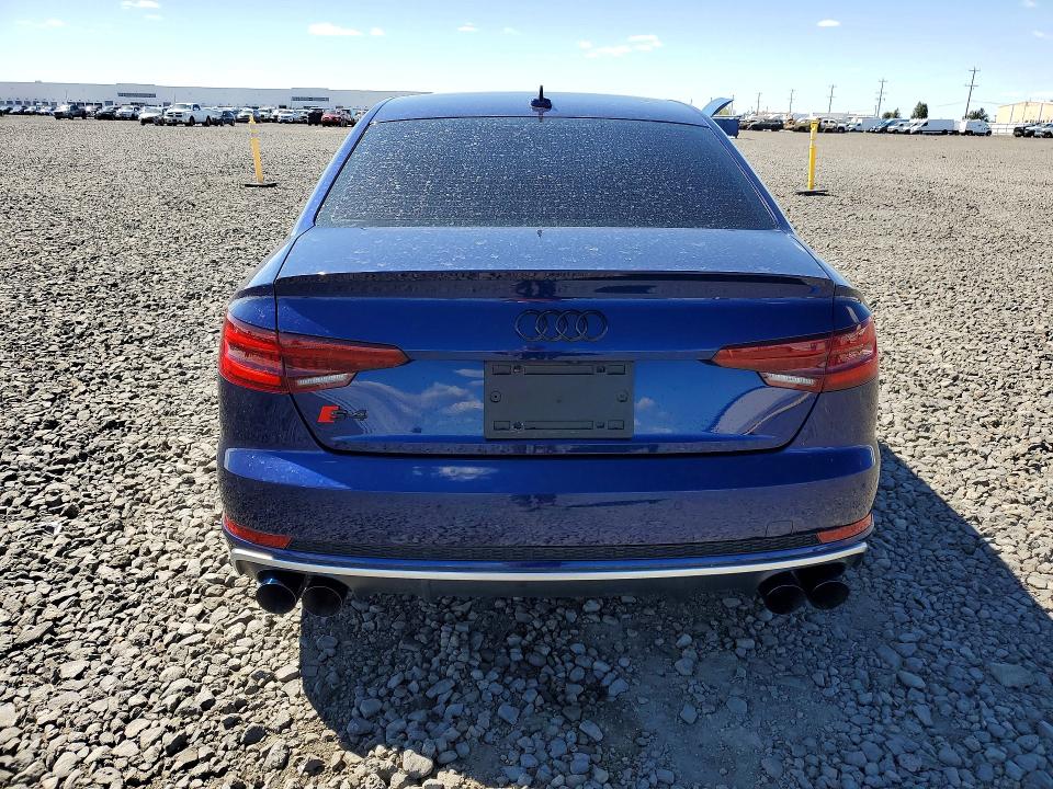2019 Audi S4 მანქანა იყიდება აუქციონზე, vin: WAUB4AF44KA119676, აუქციონის ნომერი: 51515776