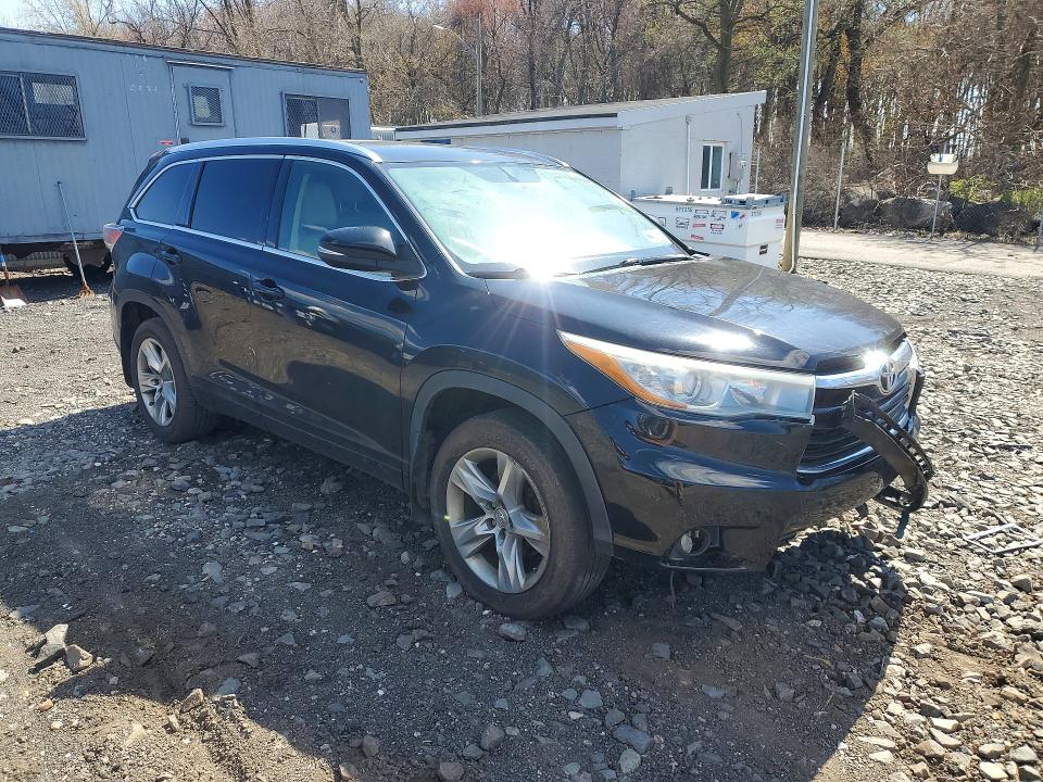 2015 Toyota Highlander მანქანა იყიდება აუქციონზე, vin: 5TDDKRFH0FS145140, აუქციონის ნომერი: 48821586