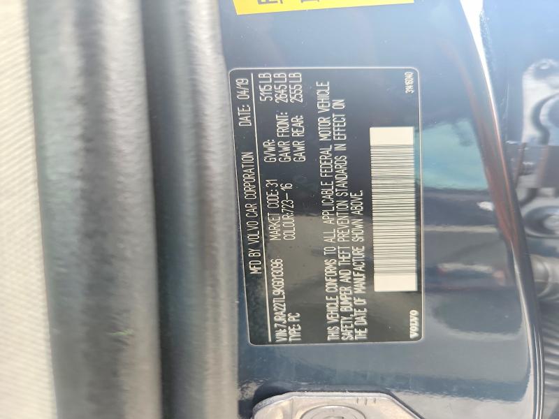 Продаж на аукціоні авто 2019 Volvo S60, vin: 7JRA22TL9KG013096, номер лоту: 51559796