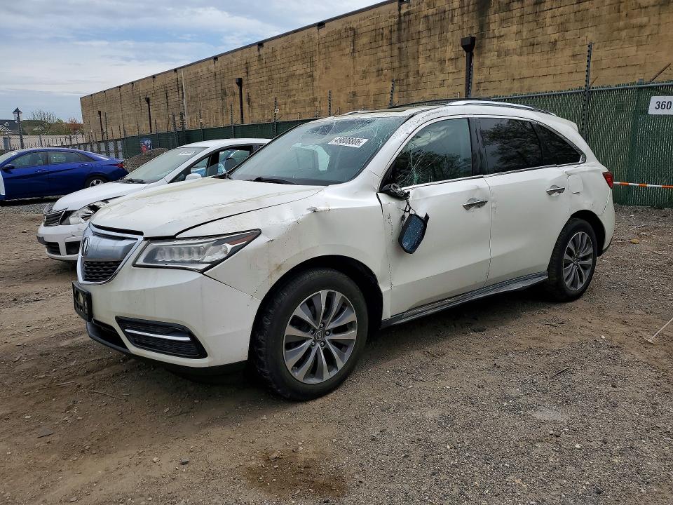 Aukcja sprzedaży 2014 Acura Mdx, vin: 5FRYD4H45EB045593, numer aukcji: 49808806