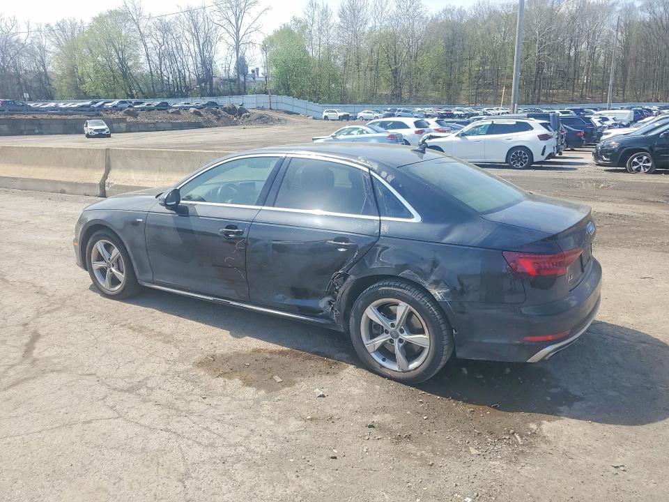 2019 Audi A4 მანქანა იყიდება აუქციონზე, vin: WAUDNAF45KA012707, აუქციონის ნომერი: 50090016