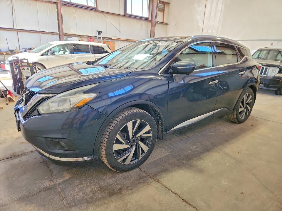 Продажа на аукционе авто 2015 Nissan Murano, vin: 5N1AZ2MH9FN223344, номер лота: 50503926