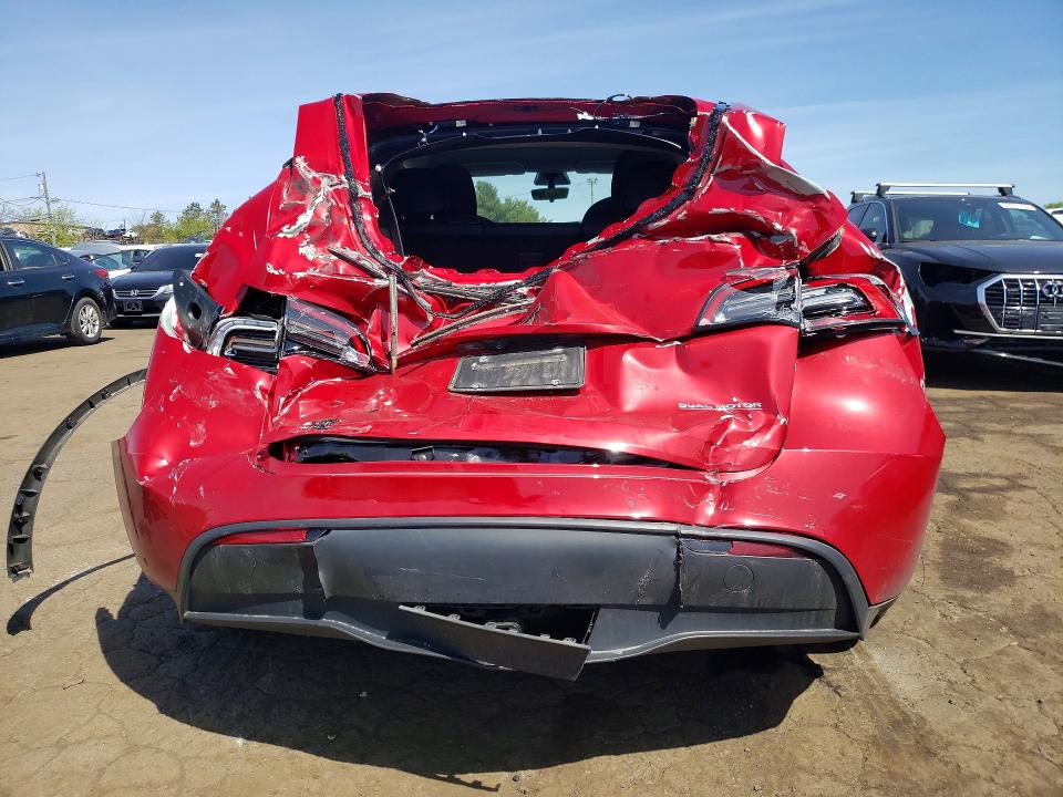 51381756 :رقم المزاد ، 7SAYGDEF0NF309773 vin ، 2022 Tesla Model Y مزاد بيع