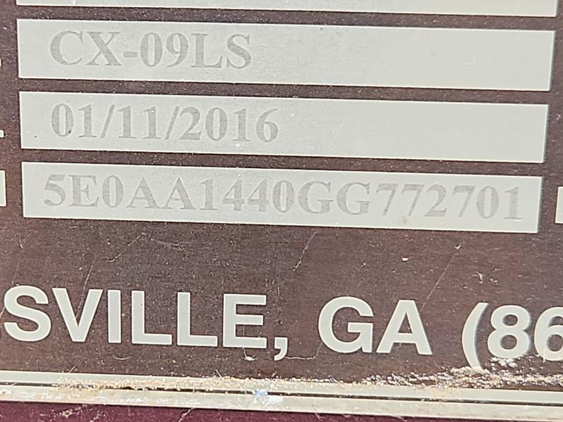 48405636 :رقم المزاد ، 5E0AA1440GG772701 vin ، 2016 Cottrell Cx -09 مزاد بيع