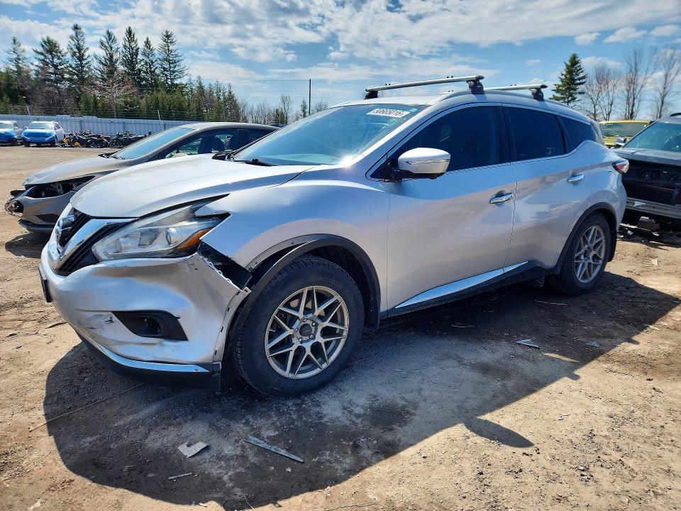 2015 Nissan Murano მანქანა იყიდება აუქციონზე, vin: 5N1AZ2MH8FN233508, აუქციონის ნომერი: 50665016