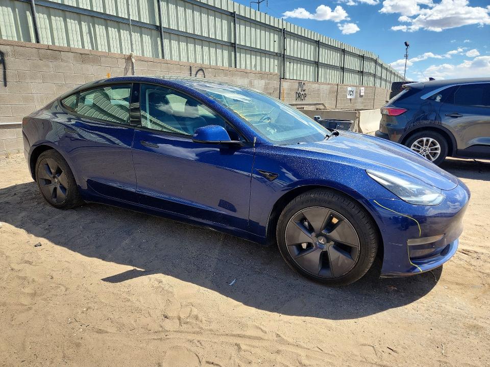 49112766 :رقم المزاد ، 5YJ3E1EA8NF359840 vin ، 2022 Tesla Model 3 مزاد بيع