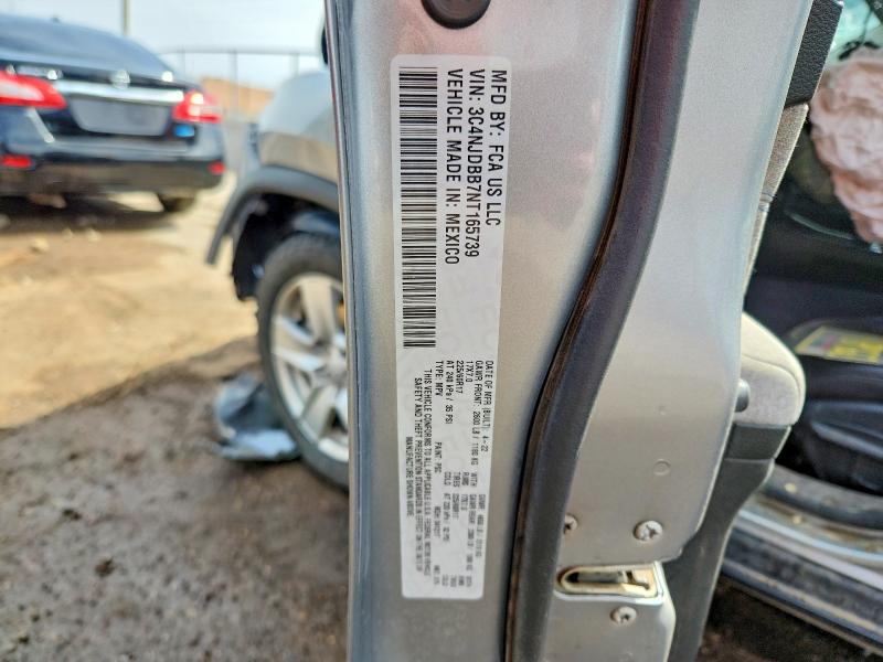 48354086 :رقم المزاد ، 3C4NJDBB7NT165739 vin ، 2022 Jeep Compass مزاد بيع